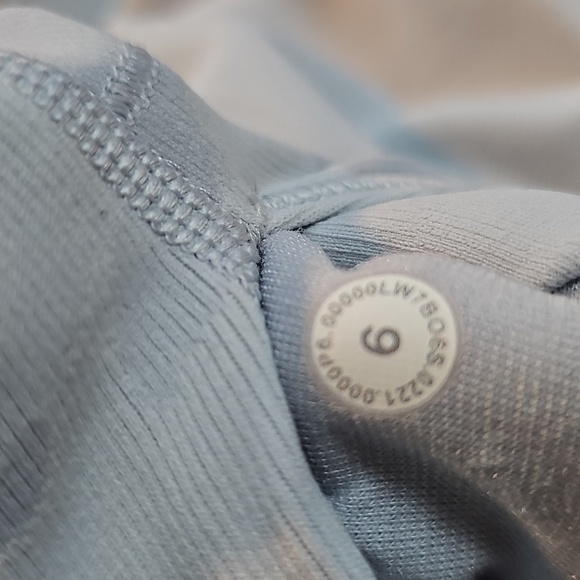 Lululemon Wunder Under Shorts 10" Ribbed Incognito Camo Jacquard Alpine White 6 - Picture 15 of 15